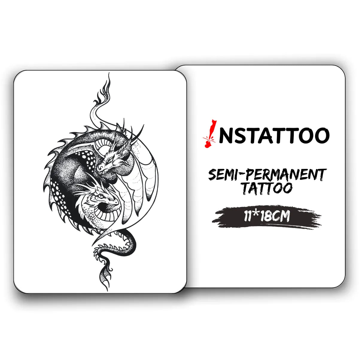 Couple Spirit - Halb-permanentes Tattoo