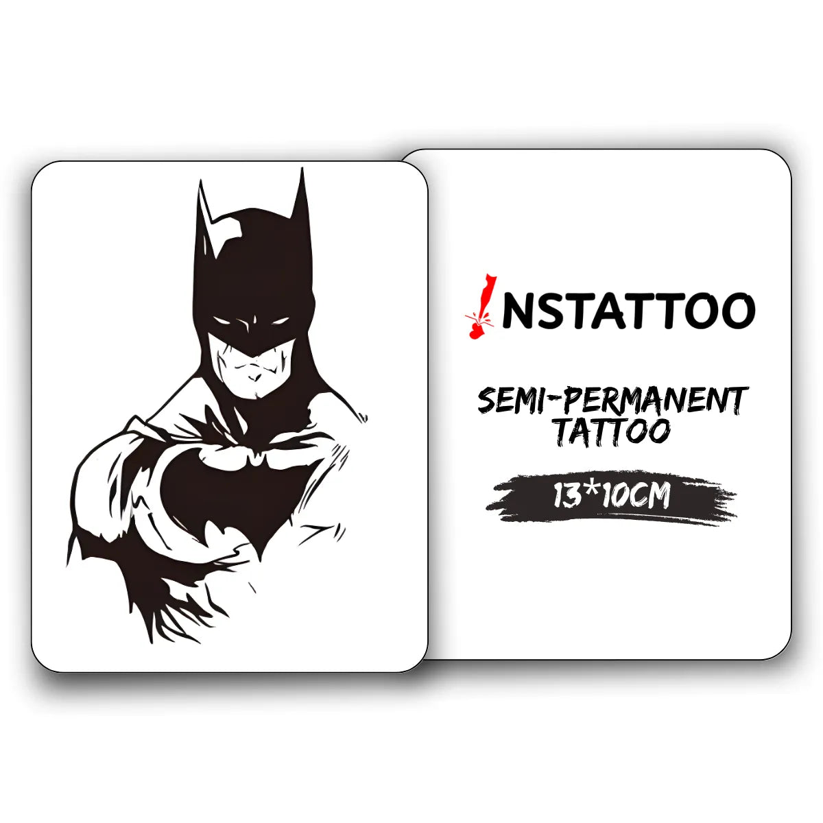 Dark Knight - Halb-permanentes Tattoo