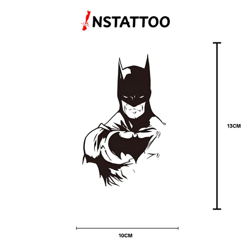 Dark Knight - Halb-permanentes Tattoo