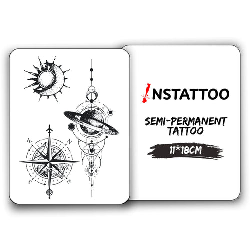 Universe 3 Piece - Halb-permanentes Tattoo