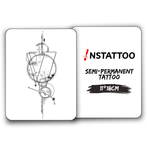 Galactic - Halb-permanentes Tattoo