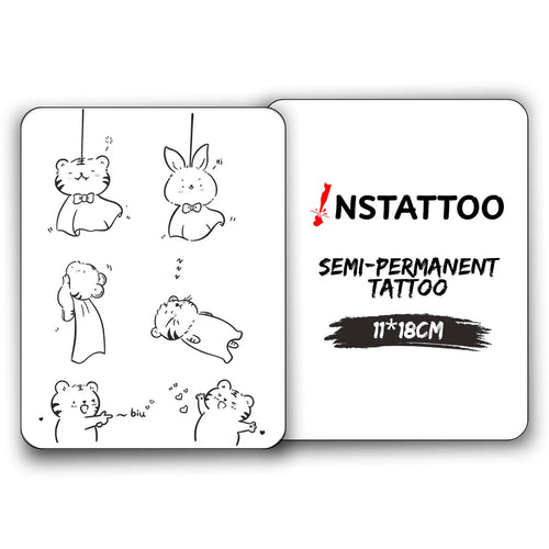 Goofy - Halb-permanentes Tattoo