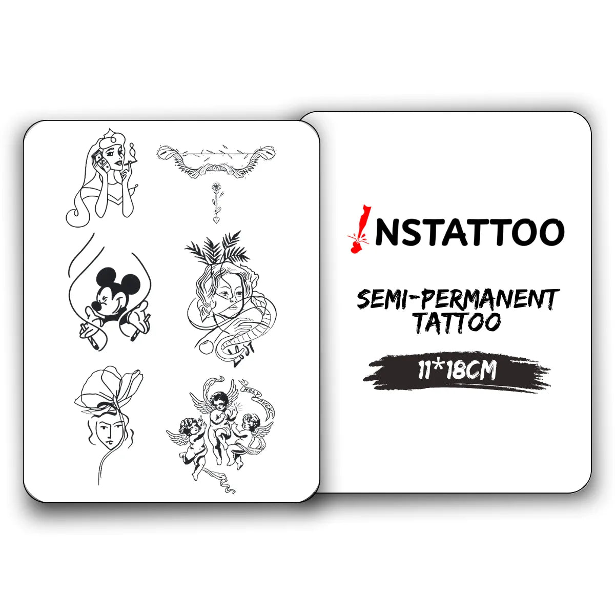 Holy - Halb-permanentes Tattoo