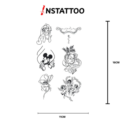 Holy - Halb-permanentes Tattoo