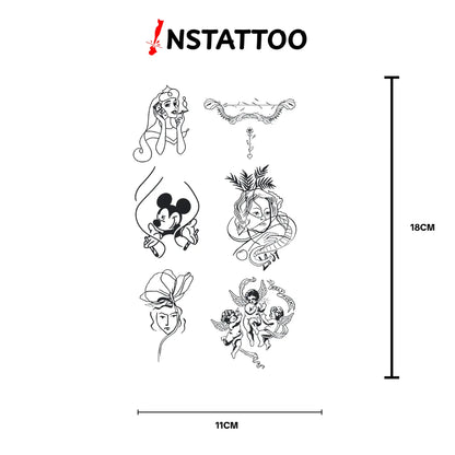 Holy - Halb-permanentes Tattoo