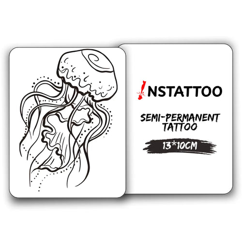 Jellyfish - Halb-permanentes Tattoo