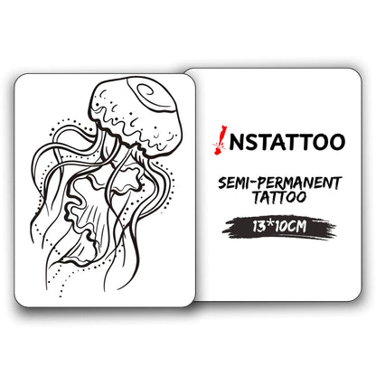 Jellyfish - Halb-permanentes Tattoo