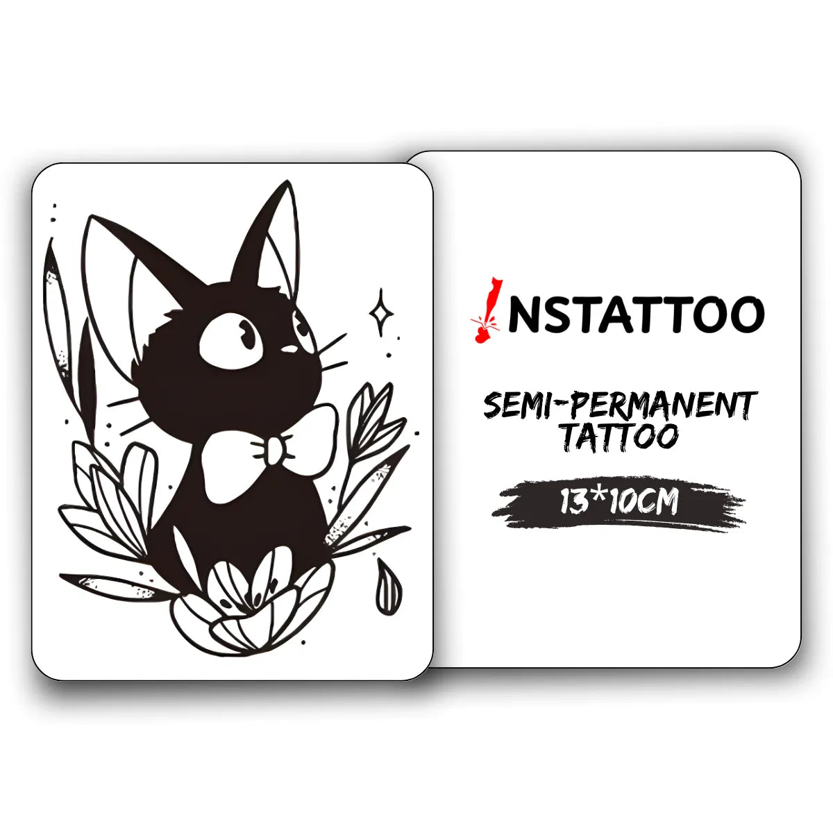 Kitten - Halb-permanentes Tattoo