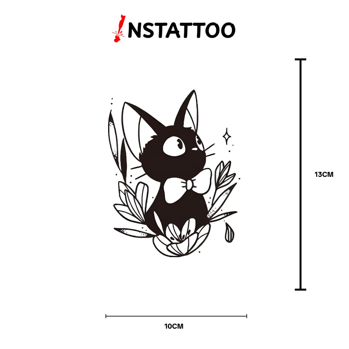 Kitten - Halb-permanentes Tattoo