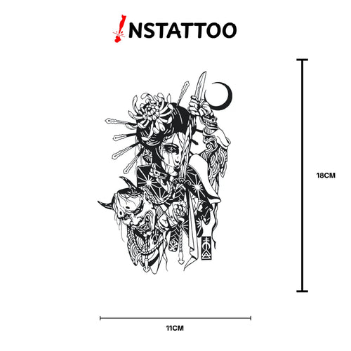 Kira - Halb-permanentes Tattoo