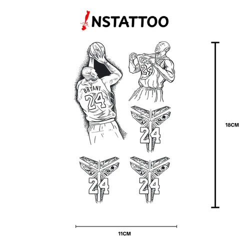 K O B E - Halb-permanentes Tattoo