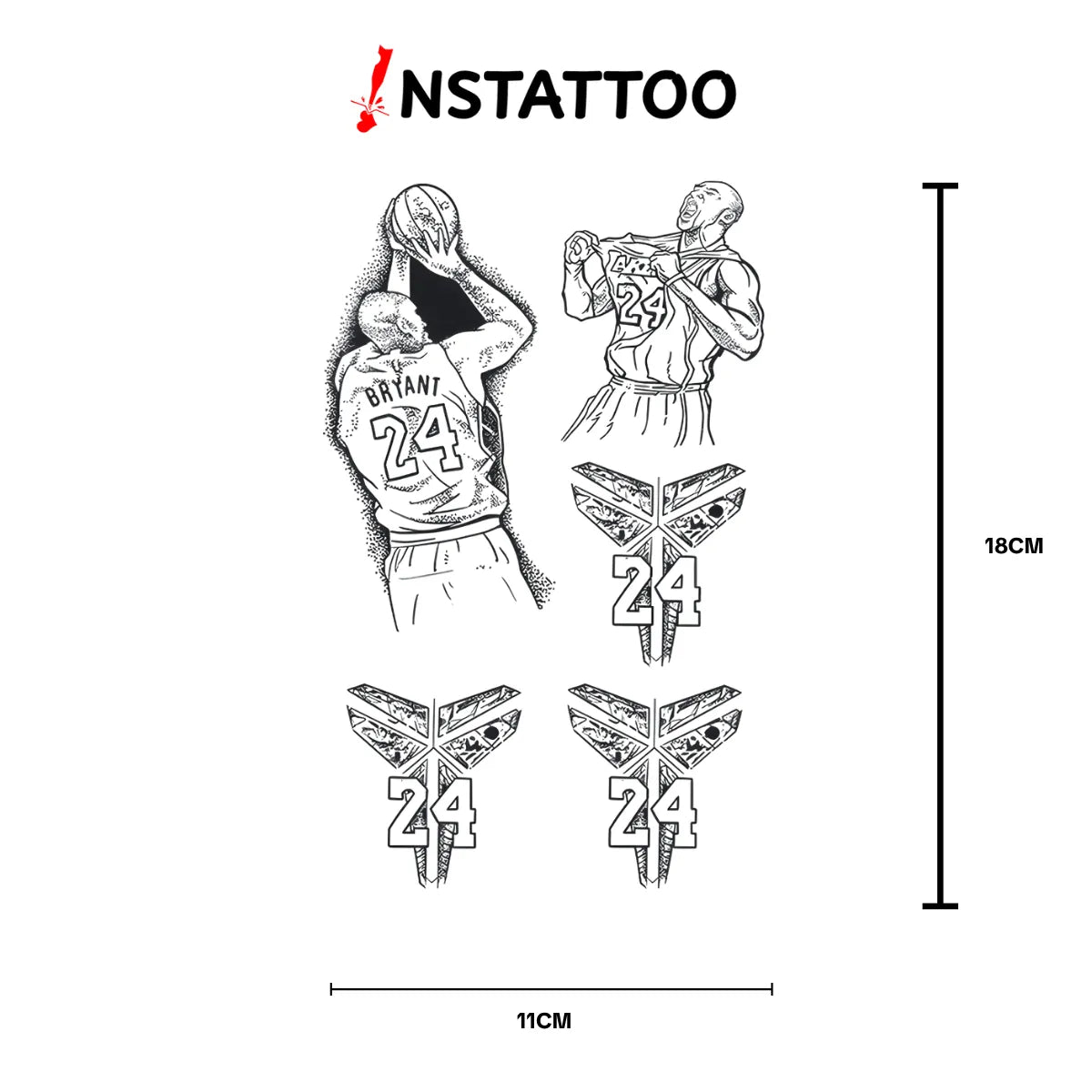 K O B E - Halb-permanentes Tattoo