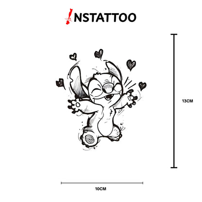 Love Stitch - Halb-permanentes Tattoo