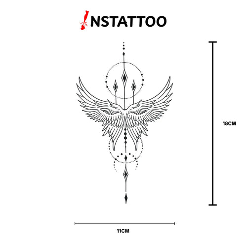 Lucifer - Halb-permanentes Tattoo