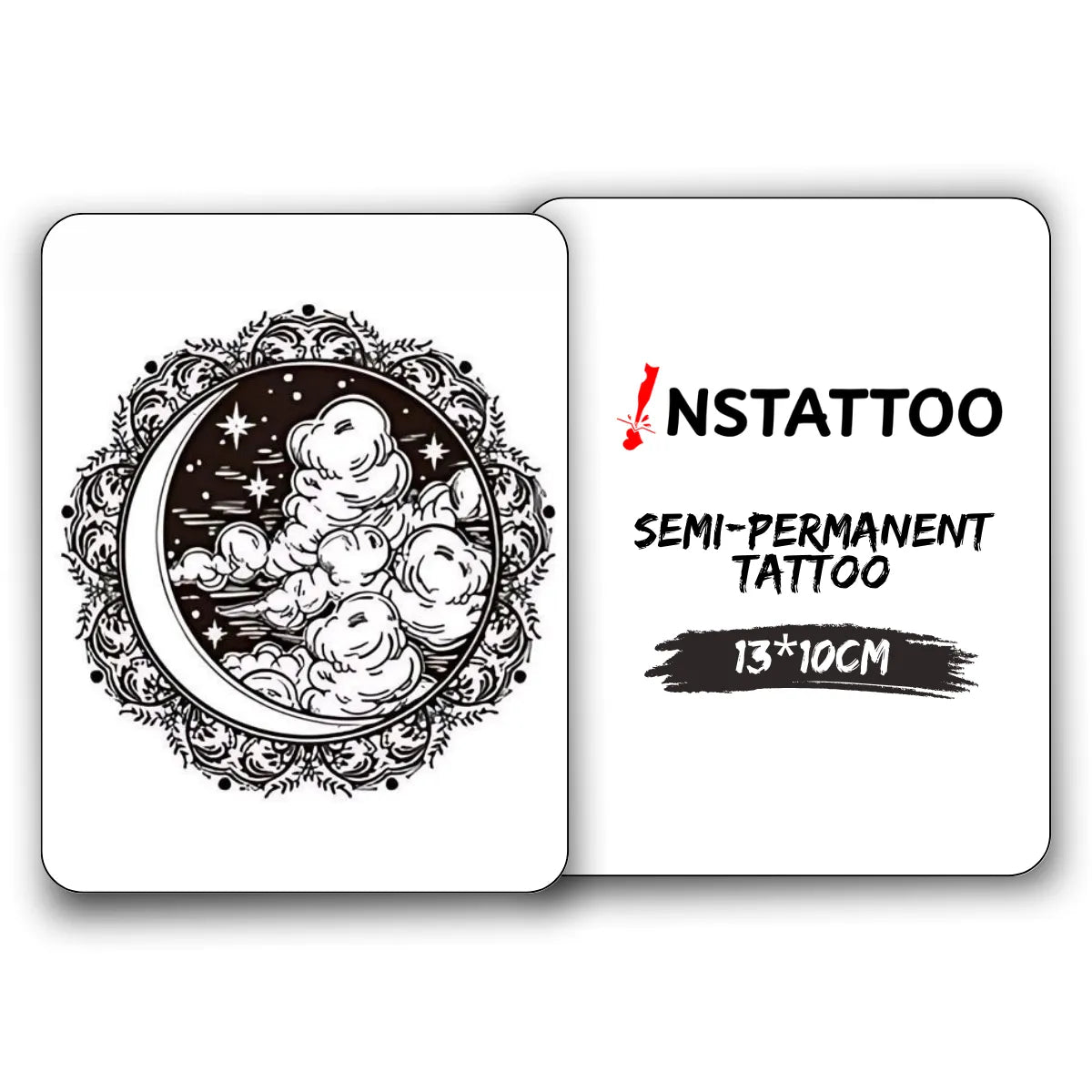 Moony- Halb-permanentes Tattoo