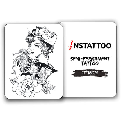 Muzan - Halb-permanentes Tattoo