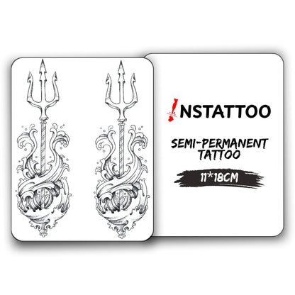 Neptun 2 - Halb-permanentes Tattoo