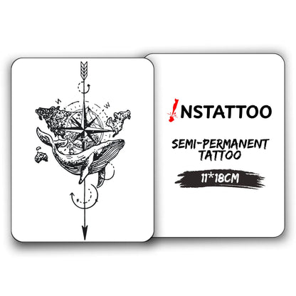 Ocean - Halb-permanentes Tattoo