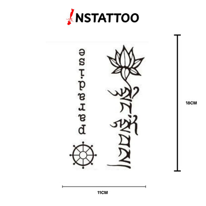 Paradise - 2 Piece - Halb-permanentes Tattoo