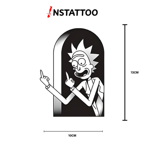 Rick - Halb-permanentes Tattoo