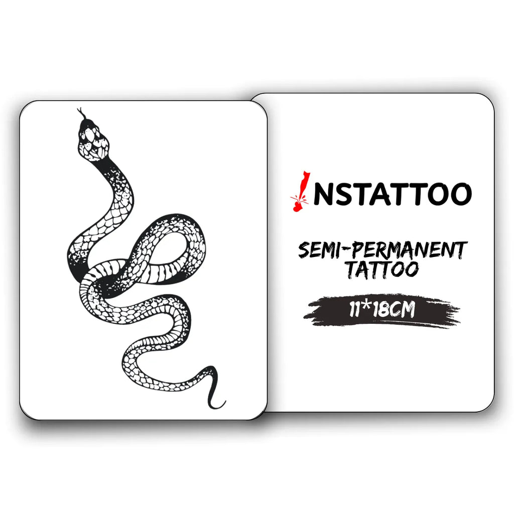 Snake - Halb-permanentes Tattoo