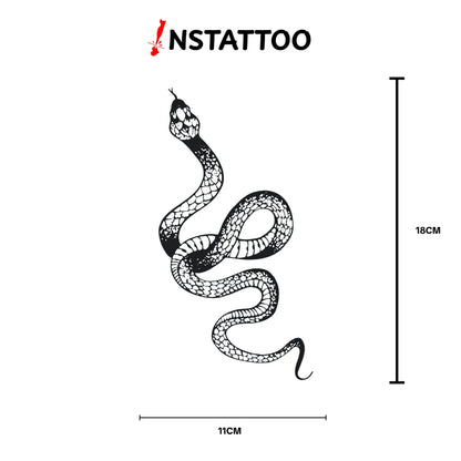 Snake - Halb-permanentes Tattoo