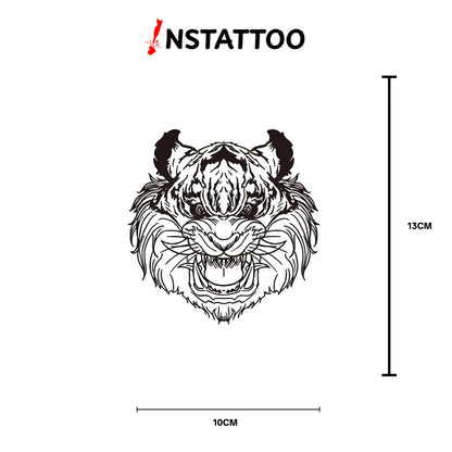 Tiger - Halb-permanentes Tattoo