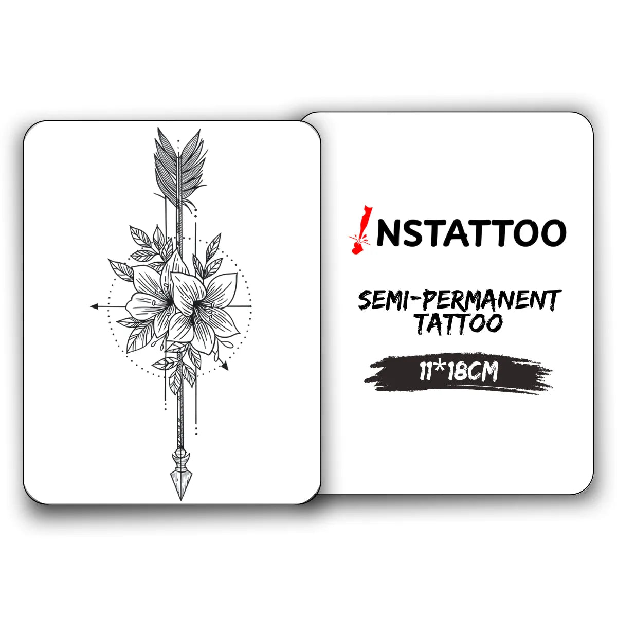 Time - Halb-permanentes Tattoo