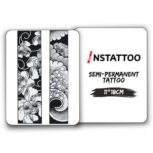 Ukiyo Couple - Halb-permanentes Tattoo