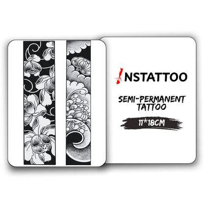 Ukiyo Couple - Halb-permanentes Tattoo