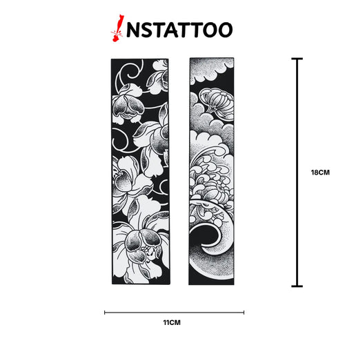 Ukiyo Couple - Halb-permanentes Tattoo