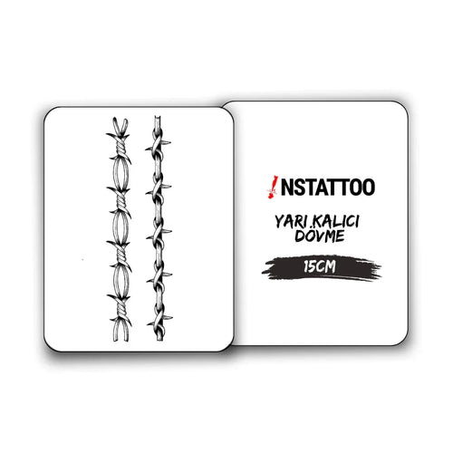 Spike - Halb-permanentes Tattoo