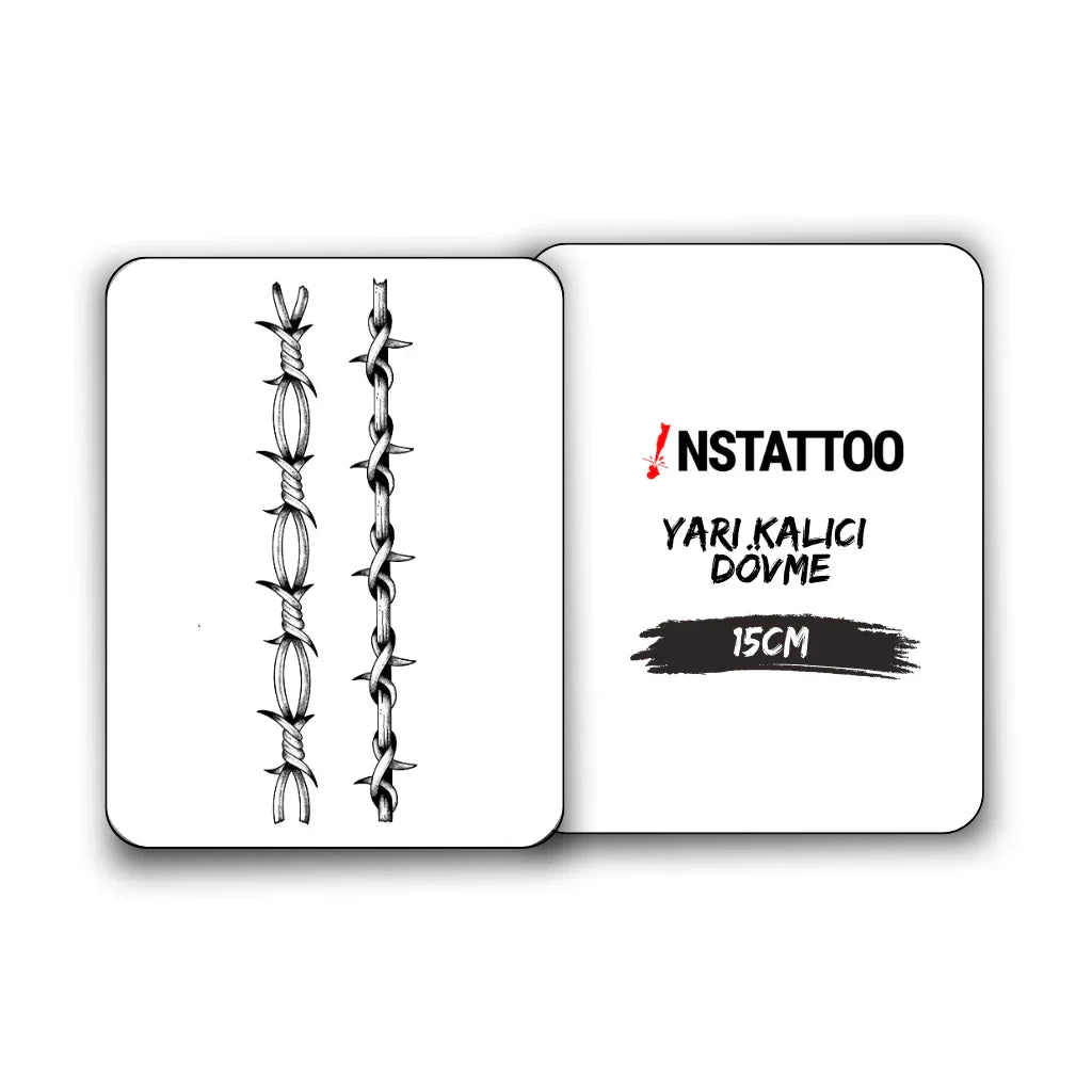 Spike - Halb-permanentes Tattoo