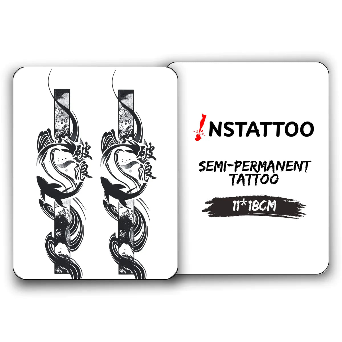 Yue Couple - Halb-permanentes Tattoo